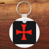 Knight Templar Sleutelhanger (Voorkant)