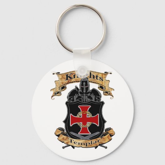 Knight Templar Sleutelhanger (Voorkant)