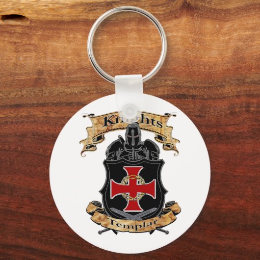 Knight Templar Sleutelhanger (Voorkant)