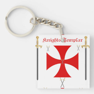 Knight Templar Sleutelhanger