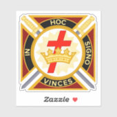 Knight Templar Sticker (Vel)