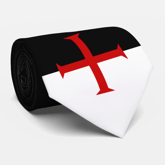 Knight Templar Stropdas (Opgerold)