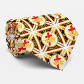 Knight Templar Stropdas (Opgerold)