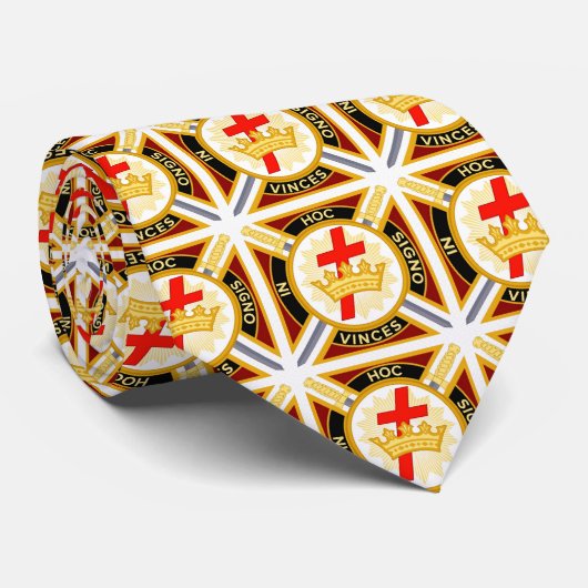 Knight Templar Stropdas (Opgerold)