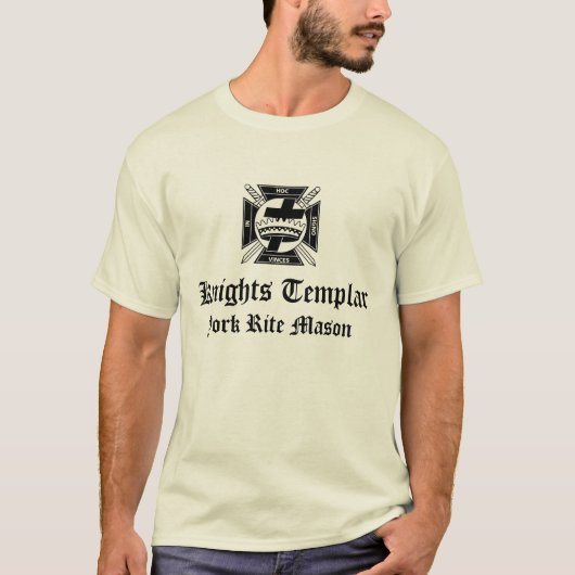 Knight Templar T-shirt (Voorkant)