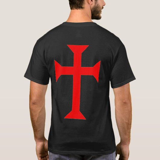 Knight Templar T-shirt (Achterkant)