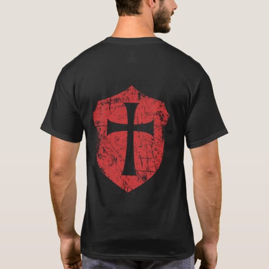 Knight Templar T-shirt (Achterkant)