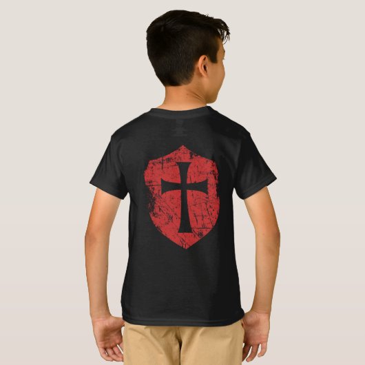 Knight Templar T-shirt (Achterkant volledig)