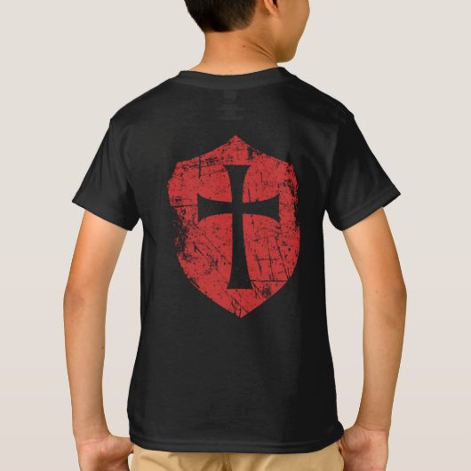 Knight Templar T-shirt (Achterkant)