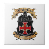 Knight Templar Tegeltje (Voorkant)