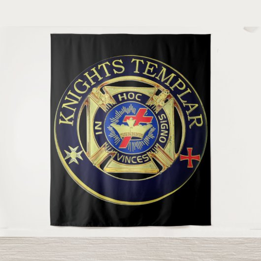 Knight Templar Wandkleed (Voorkant)