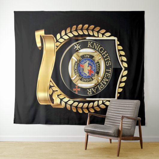 Knight Templar Wandkleed (In Situ (horizontaal))