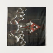 Knight Templar Wandkleed (Voorkant (horizontaal))
