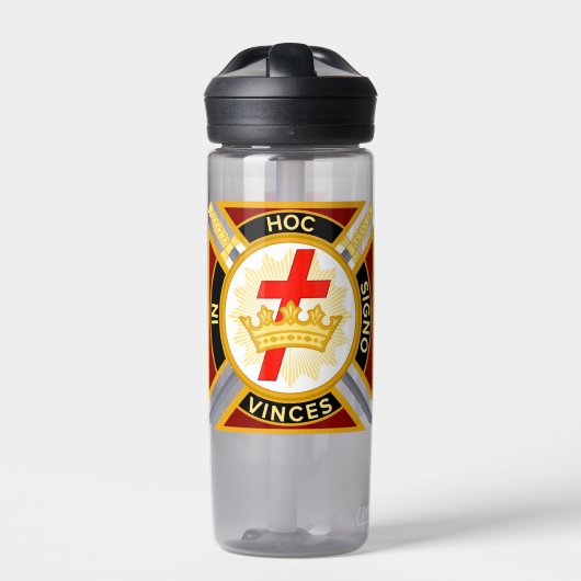 Knight Templar Waterfles (Voorkant)