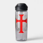 Knight Templar Waterfles (Achterkant)