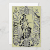 Knight Uitnodiging (Voorkant / Achterkant)