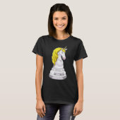 Knight Unicorn Chess T-shirt (Voorkant volledig)