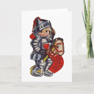  Knight Valentijn Feestdagen Kaart