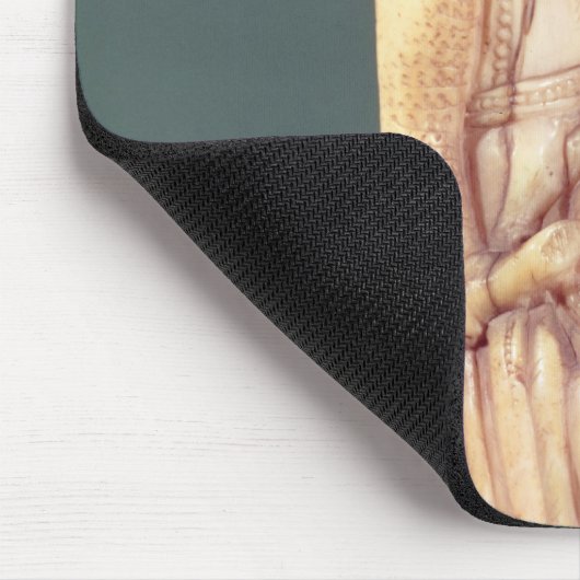 Knight van een schaakset muismat (Hoek)