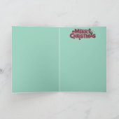 Knight voor Kerstmis Kaart (Binnen)