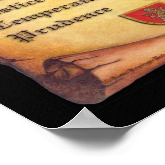 Knightly de Rol van de Virtualisatie Poster (Hoek)