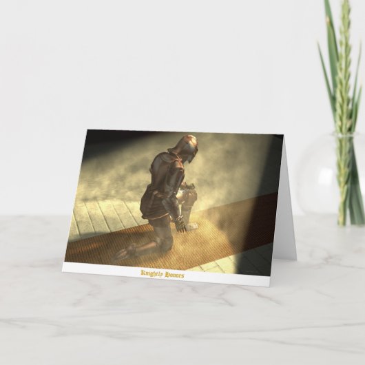 Knightly Honors Kaart (Voorkant)