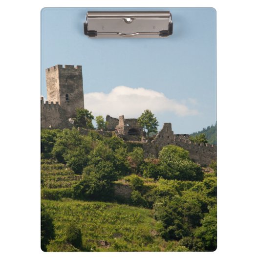 Knight's Castle in Wachau Austria Klembord (Voorkant)