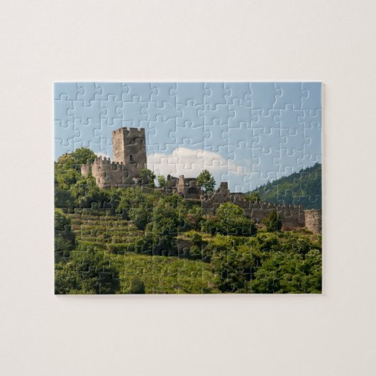 Knight's Castle in Wachau Austria Legpuzzel (Horizontaal)