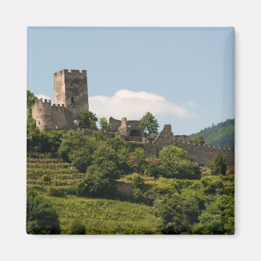 Knight's Castle in Wachau Austria Magneet (Voorkant)