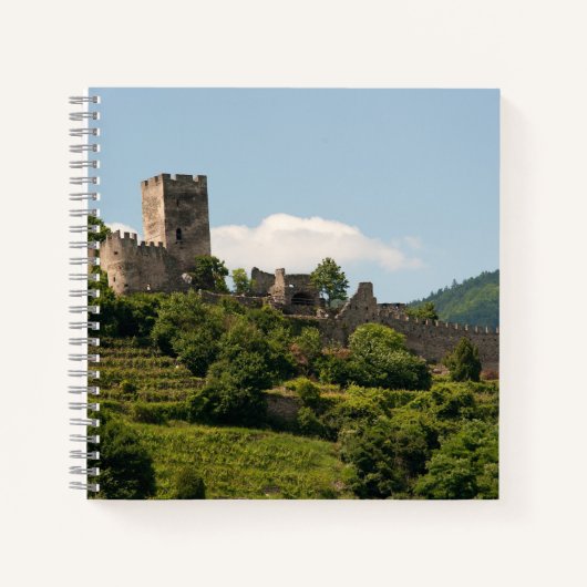 Knight's Castle in Wachau Austria Notitieboek (Voorkant)