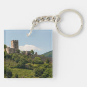 Knight's Castle in Wachau Austria Sleutelhanger (Achterkant)