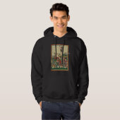 Knights Charging, 14e-eeuwse Codex Manesse Hoodie (Voorkant volledig)