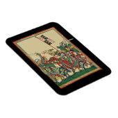 Knights Charging, 14e-eeuwse Codex Manesse Magneet (Rechterzijde)