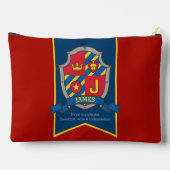 Knights crest James naam betekent rood potlood hoe Etui (Achterkant)