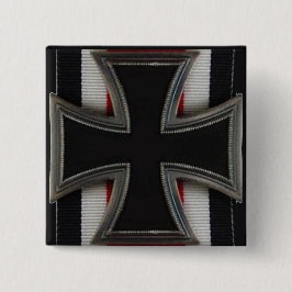 Knight's Cross Vierkante Button 5,1 Cm