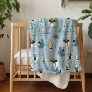 Knights & Dragons Patroon Sherpa Dekbed Deken