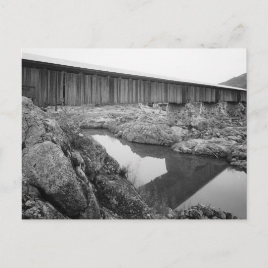 Knight's Ferry Bridge Briefkaart (Voorkant)