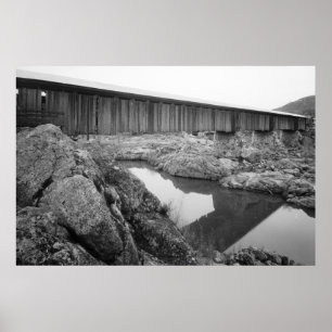 Knight's Ferry Bridge Poster