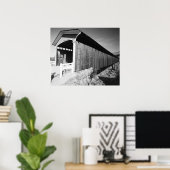 Knight's Ferry Bridge Poster (Thuiskantoor)