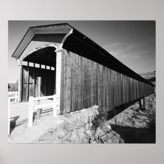 Knight's Ferry Bridge Poster (Voorkant)