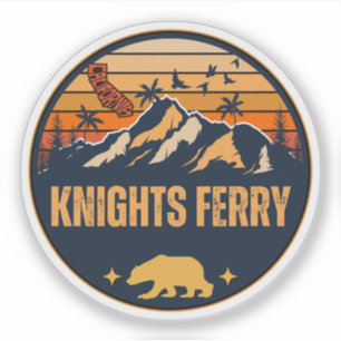 Knights Ferry, Californië Sticker