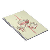 Knight's gebed met zwaard notitieboek (Rechterzijde)