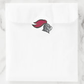 Knight's Helmet Ronde Sticker (Tas)