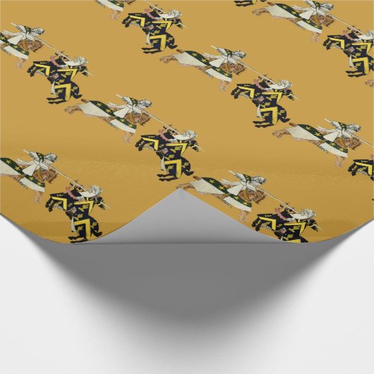 KNIGHTS JOUSTING CADEAUPAPIER (Hoek)