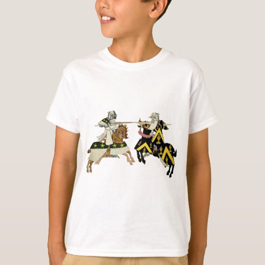 KNIGHTS JOUSTING T-SHIRT (Voorkant)