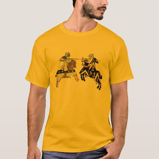 KNIGHTS JOUSTING T-SHIRT (Voorkant)