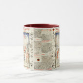 Knights Play Chess in War Tent, Medieval Miniature Mok (Midden)