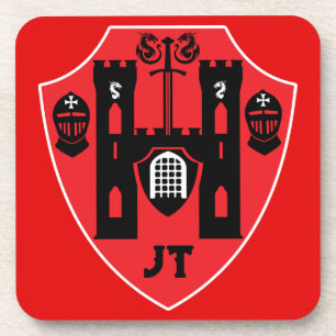  Knights Shield Bier Onderzetter