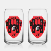  Knights Shield Blikvorm Glas (Achterkant)