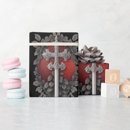 Knights Shield Cadeaupapier (Baby Shower)